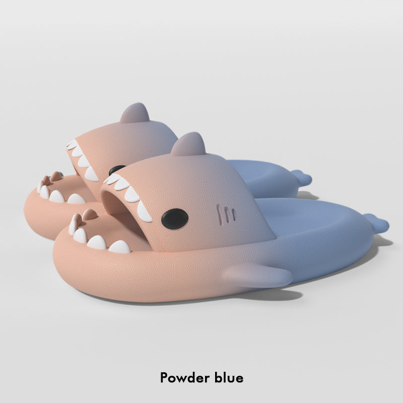 Gradient Shark Slippers Men's Home Bathroom Non-slip What Else You Got?