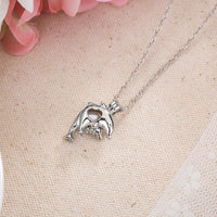 Glowing Dolphin Necklace - Shine Your Light