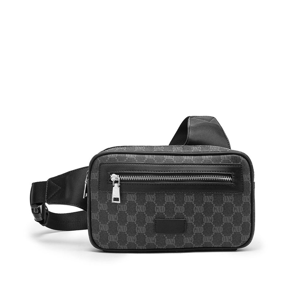 Men's Belt Vintage Letter Print Shoulder Crossbody Bag What Else You Got?