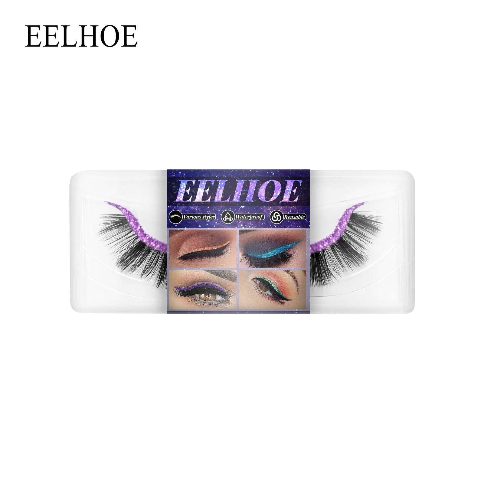 Eyelashes And Eyeliner Stickers Self-adhesive Soft Natural Curling Thick What Else You Got?