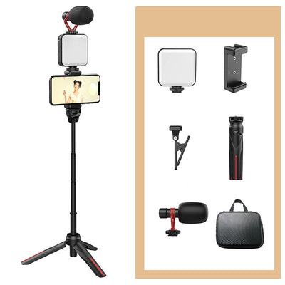 Christian Selfie Stick with Light & Tripod - Perfect for Live Streaming & Photos