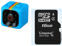 SQ11 Mini HD 1080P Night Vision Camera - Car DVR & Sports Camcorder with Infrared Recording - 32GB Ready