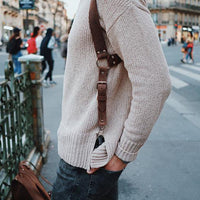 New Fashion Punk Men's Strap New Product Buckle Loop Adjustable