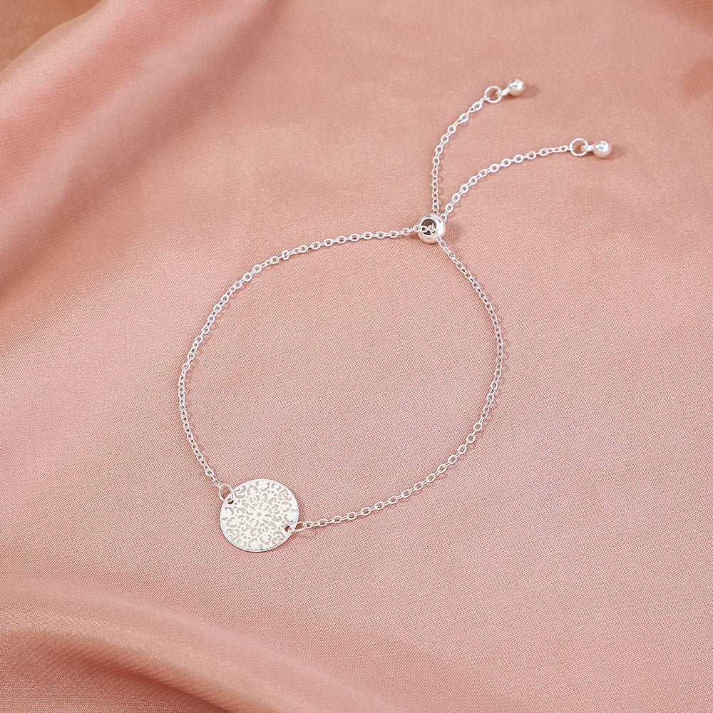 Silver Textured Glow‑in‑the‑Dark Bracelet What Else You Got?