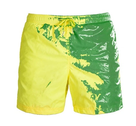 Magical Change Color Beach Shorts Summer Men Swimming Trunks Swimwear Swimsuit Quick Dry bathing shorts Beach Pant What Else You Got?