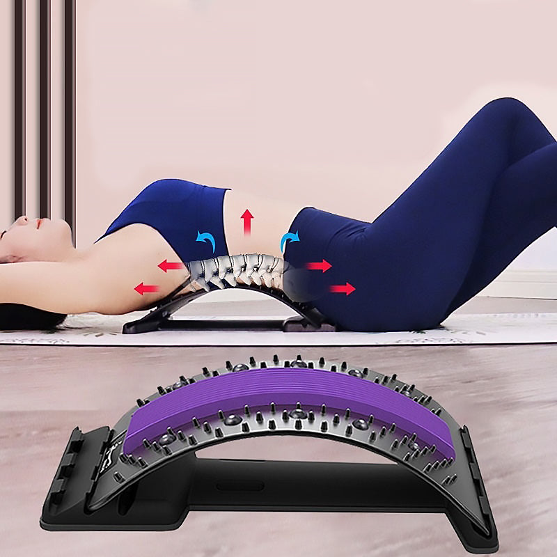 Healing Back Massager with Acupressure & Magnetic Therapy – Spine Relief & Posture Corrector