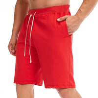 Men's Drawstring Capri Joggers – Plus Size Casual Beach Pants