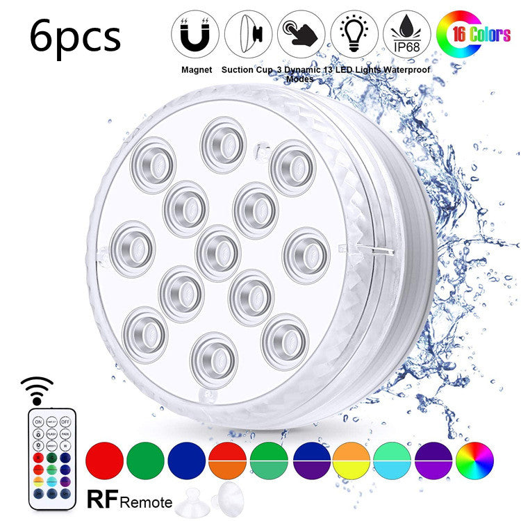 Led Beads Submersible Light Waterproof Underwater Lamp For Garden Swimming Pool Fountain Spa Party Bathroom Remote Control What Else You Got?