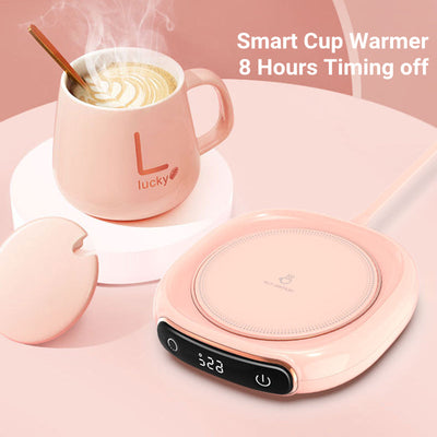 Warm Your Heart & Coffee with Our Smart Heating Mug Coaster - Keep Drinks Hot for Hours!