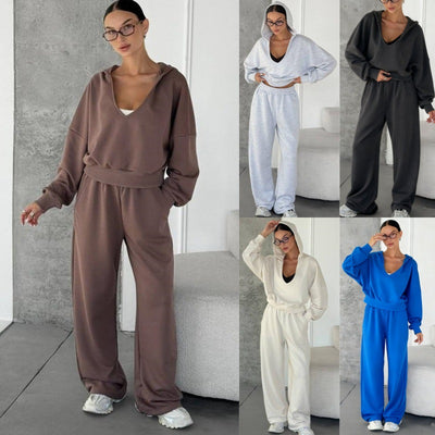 Cozy Christian Matching Sweatshirt & Pants Set – Soft Loungewear for Women