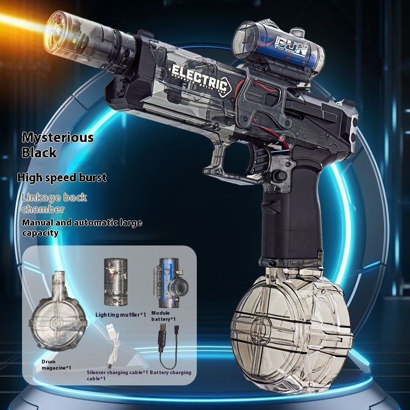Fire Rat Electric Water Pistol Cool Light Full Automatic Water Spray Gun Summer Toy Sports Entertainment Children Gifts AC223 What Else You Got?