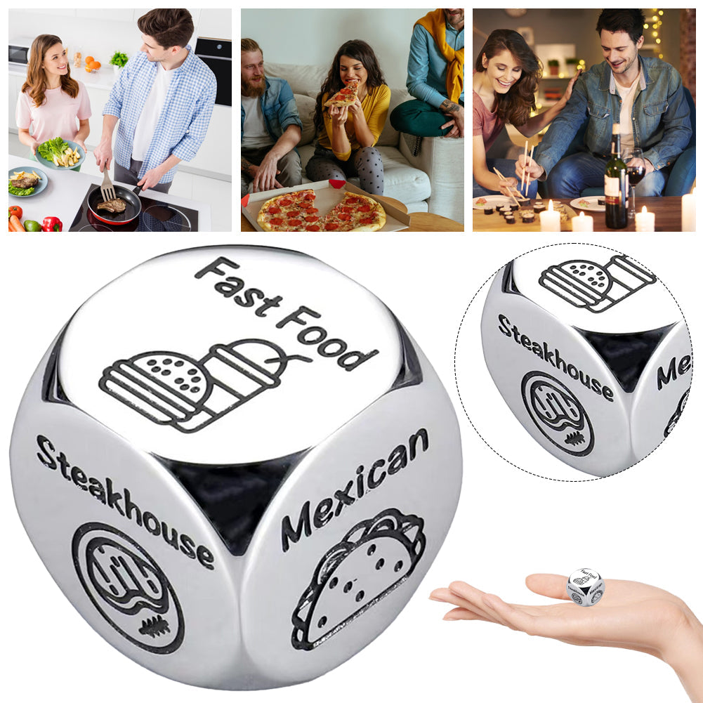 Funny Decision Dice Couple Lovers Date Night Games Party Toy Food Movie Decision Dice Valentine's Day Gift What Else You Got?
