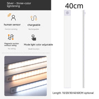 Motion-Sensing LED Closet Light – Rechargeable Magnetic Cabinet Lamp