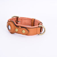 GPS Anti-Lost Pet Collar – Adjustable Leather Tracker Collar for Dogs & Cats
