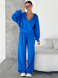 Cozy Christian Matching Sweatshirt & Pants Set – Soft Loungewear for Women