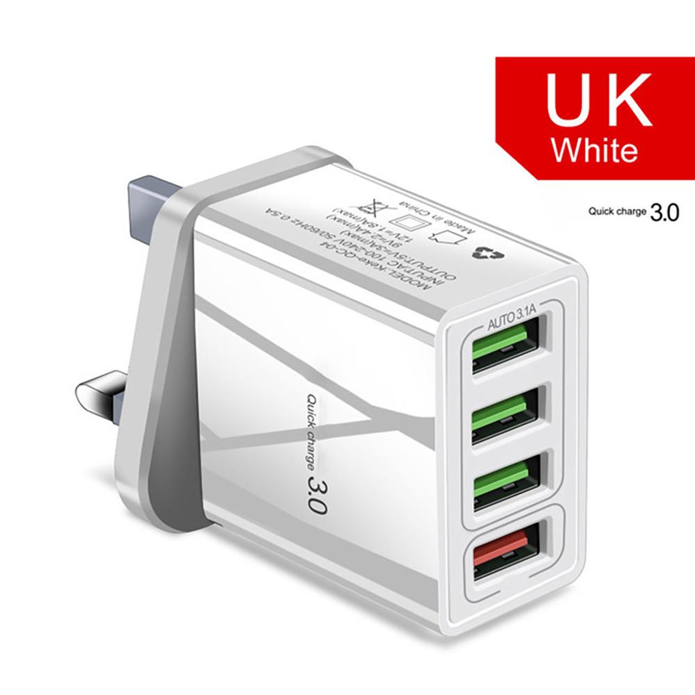 Illuminated 4USB Mobile Phone Charger 3A Charging Head What Else You Got?