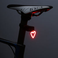 USB Rechargeable Bicycle Safety Taillight - Bright LED Light for Night Riding