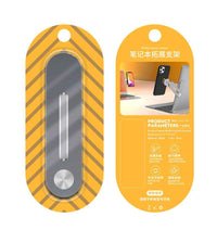 Magnetic Foldable Phone Holder for Laptops & Monitors – Aluminum Side Mount