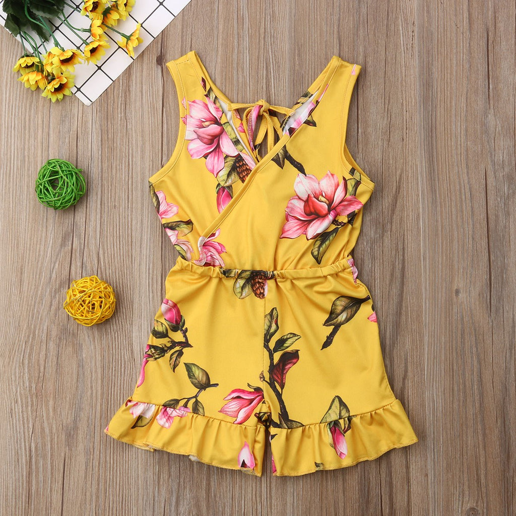 Summer Girls baby girl Floral Outfits Clothes What Else You Got?