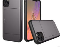 Dual-Layer Phone Case with Card Holder – TPU + PC Protection for Everyday Use
