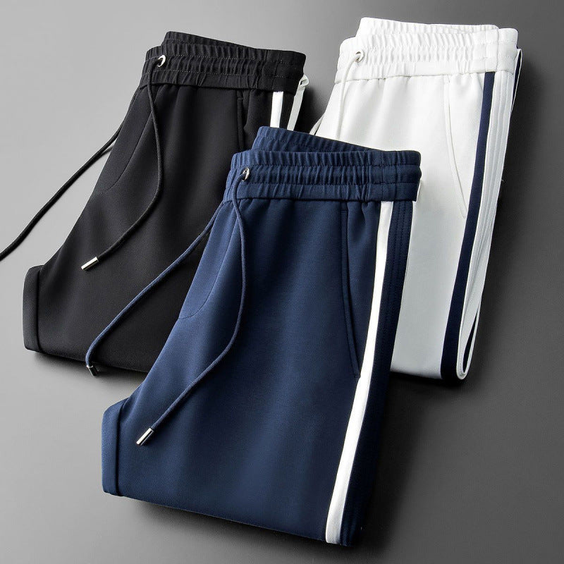 Slimming Lightweight Men's Slim-fit Straight-leg Athletic Casual Sweatpants What Else You Got?