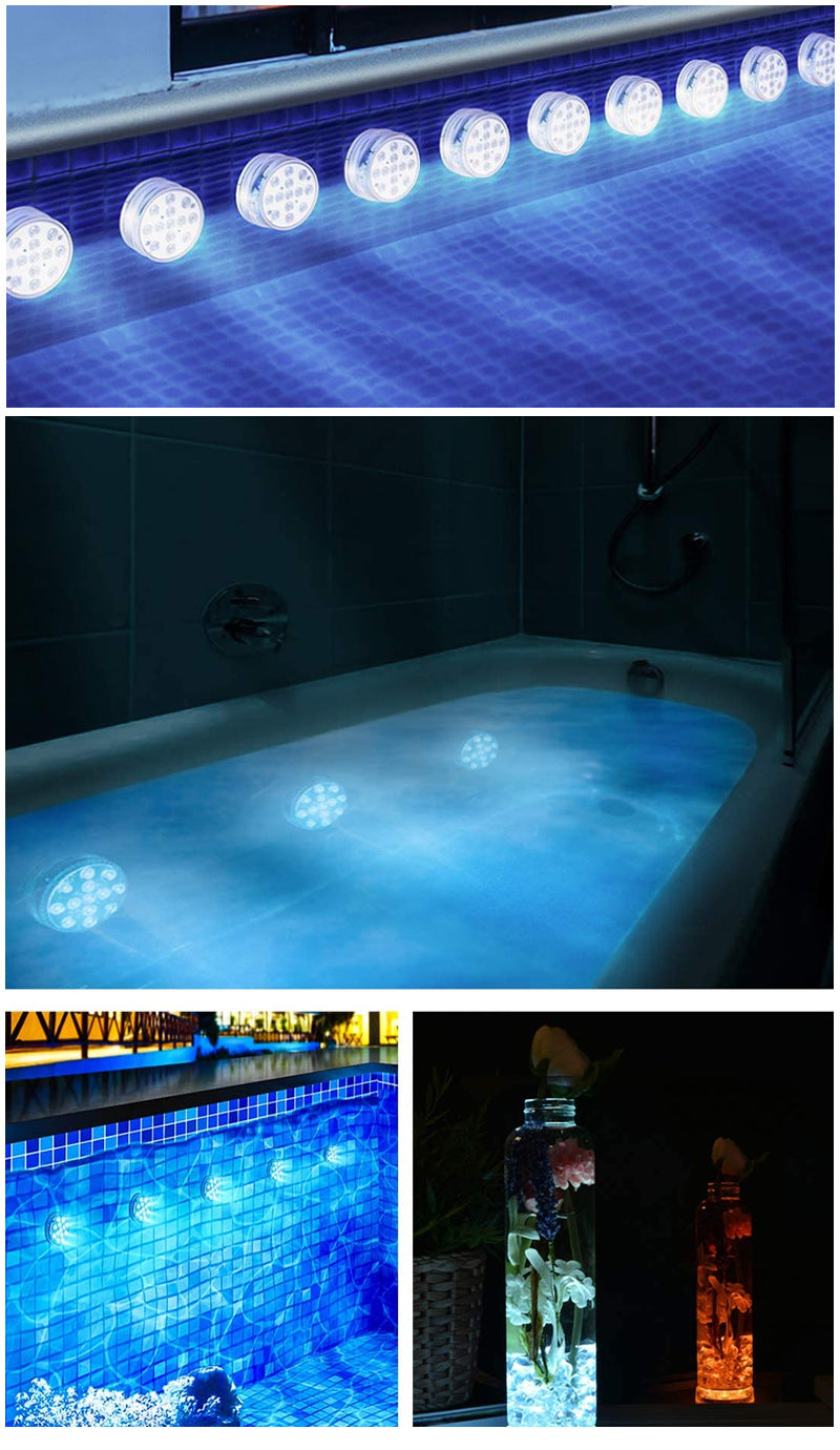 Led Beads Submersible Light Waterproof Underwater Lamp For Garden Swimming Pool Fountain Spa Party Bathroom Remote Control What Else You Got?