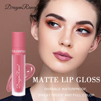 3-Piece Matte Lip Gloss Set – Long-Lasting Non-Stick Mineral Formula