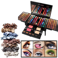 180-Color Eyeshadow & Blush Palette – Piano-Shaped Makeup Set with Mirror