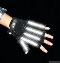 Glow in the Dark LED Magic Gloves - Illuminated Finger Lights for Worship & Night Events