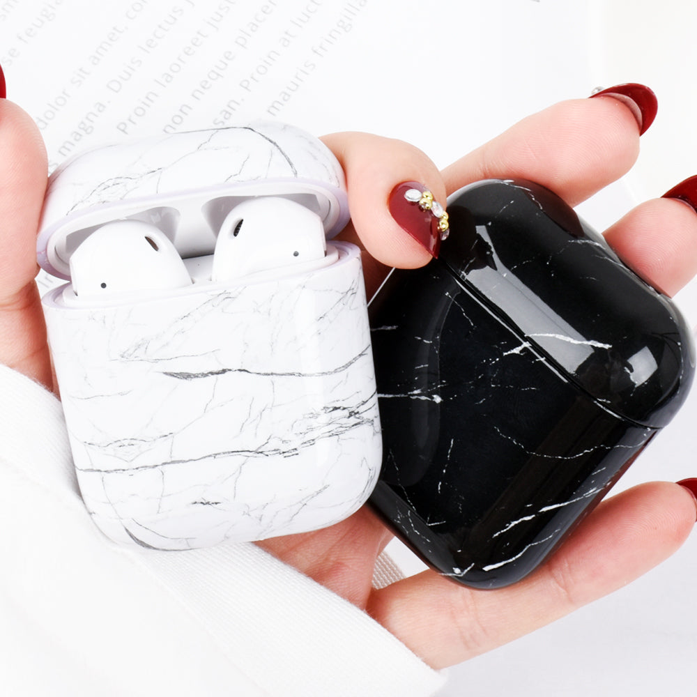 Compatible with Apple, Compatible with Apple , Marbled earphone case What Else You Got?