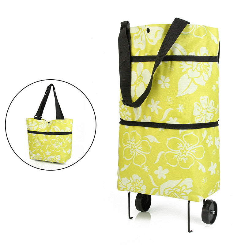 Folding Shopping Carts Reusable Shopping Bags with Wheels What Else You Got?