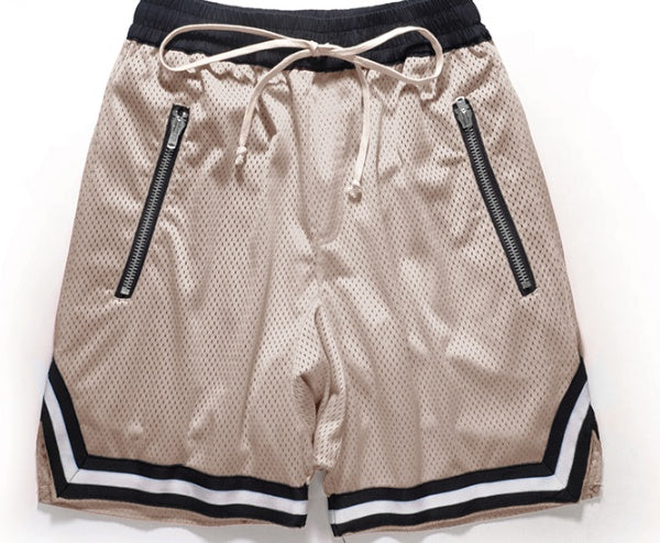 Spring and summer new style popular logo European and American men's zipper men's shorts baggy sports pants What Else You Got?