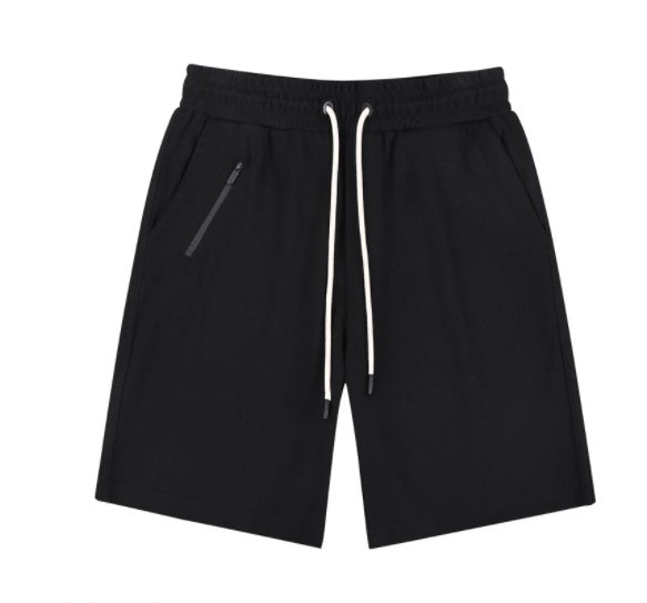 Japanese Fake Zipper Sports Drawstring Quarter Men's Shorts What Else You Got?