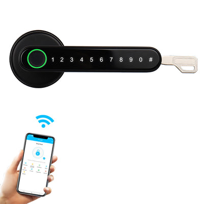 Smart Fingerprint Door Lock – Bluetooth & App-Controlled Indoor Lock