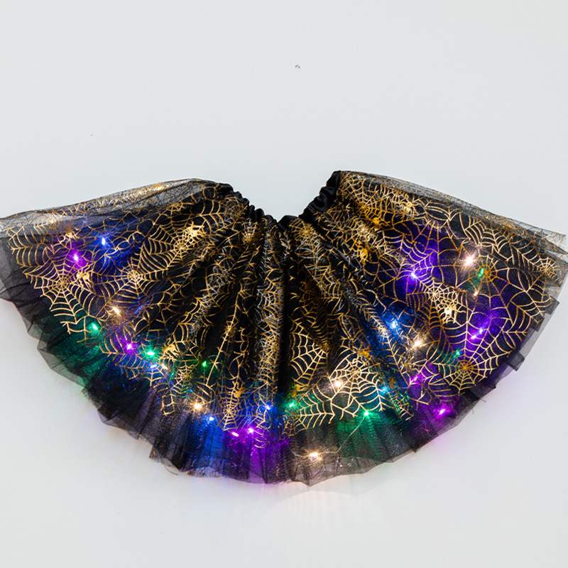 Magical & Luminous  LED Princess Halloween Tutu Skirt Sequins Shiny Skirt What Else You Got?