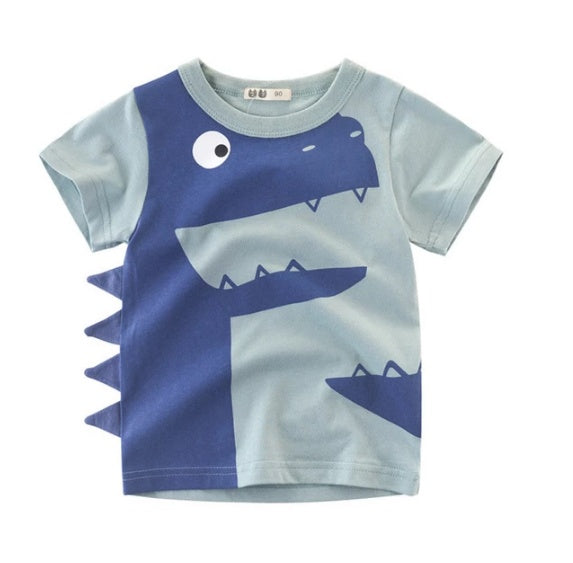 Children's Wear Summer New Korean Children's Boys Cotton T-shirt Men's Treasure In Children's Short Sleeves What Else You Got?