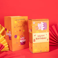 Joyful Surprise Explosion Box - Bouncing Gift Boxes for Birthday, Christmas & Anniversary - DIY Folding Paper Money Box