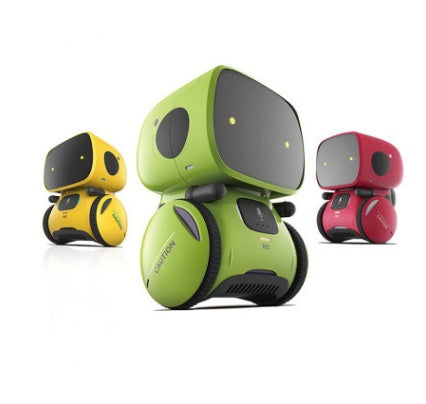 Kids' Smart Voice-Activated Robot Toy with Touch & Repeat Modes - Fun Learning Companion
