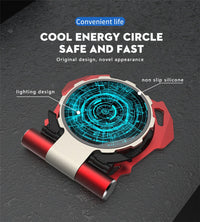 Marvelous Iron Man 15W Fast Charging Stand with Qi Wireless Charger - Perfect for iPhone & Android