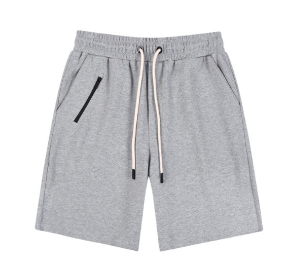 Japanese Fake Zipper Sports Drawstring Quarter Men's Shorts What Else You Got?