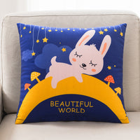 Adorable Animal Plush Throw Pillow – Cozy Sofa Decor for Kids & Home (40x40cm, 45x45cm, 50x50cm)