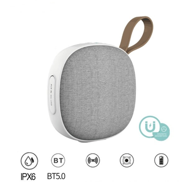 Magnetic Bluetooth Speaker - Crystal Clear Sound & Hands-Free Calls - Perfect for Any Surface - Waterproof & Portable