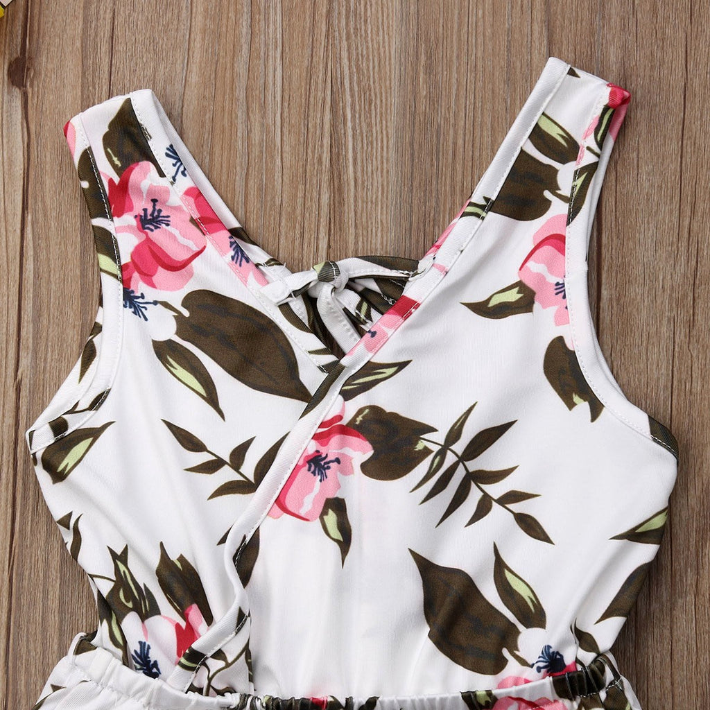 Summer Girls baby girl Floral Outfits Clothes What Else You Got?