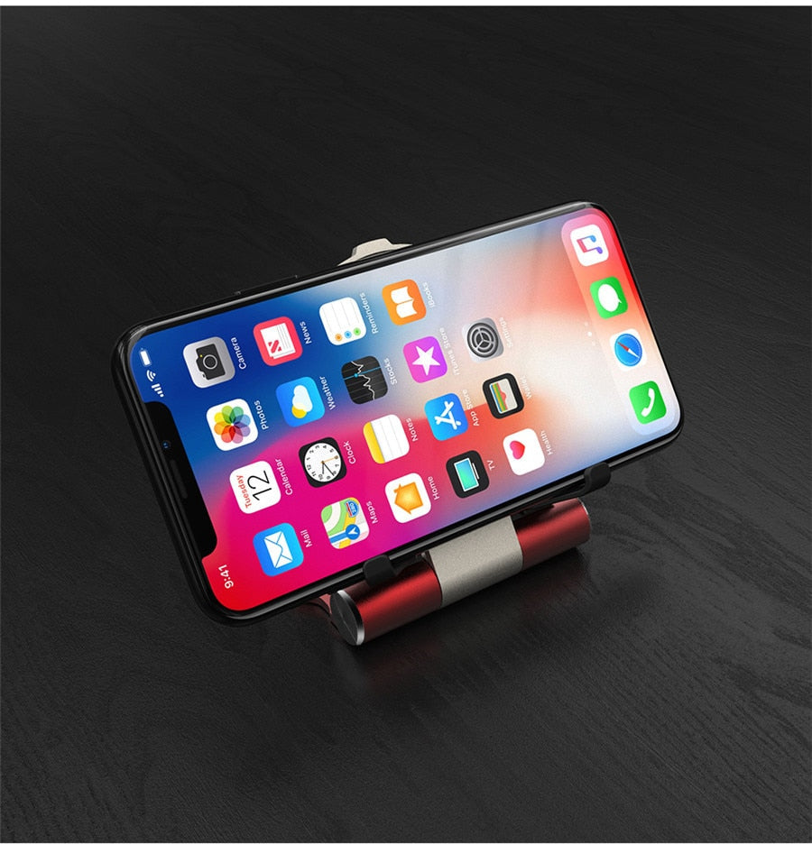 Iron Man Metal QI Wireless Charger Stand Desktop Mobile Phone Charger What Else You Got?