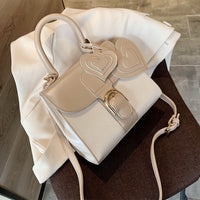 Elegant PU Leather Mini Handbag – Compact Zipper Crossbody Bag