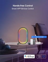 Divine Hue Smart RGB Ambience Light - Customizable Colors for Worship & Relaxation