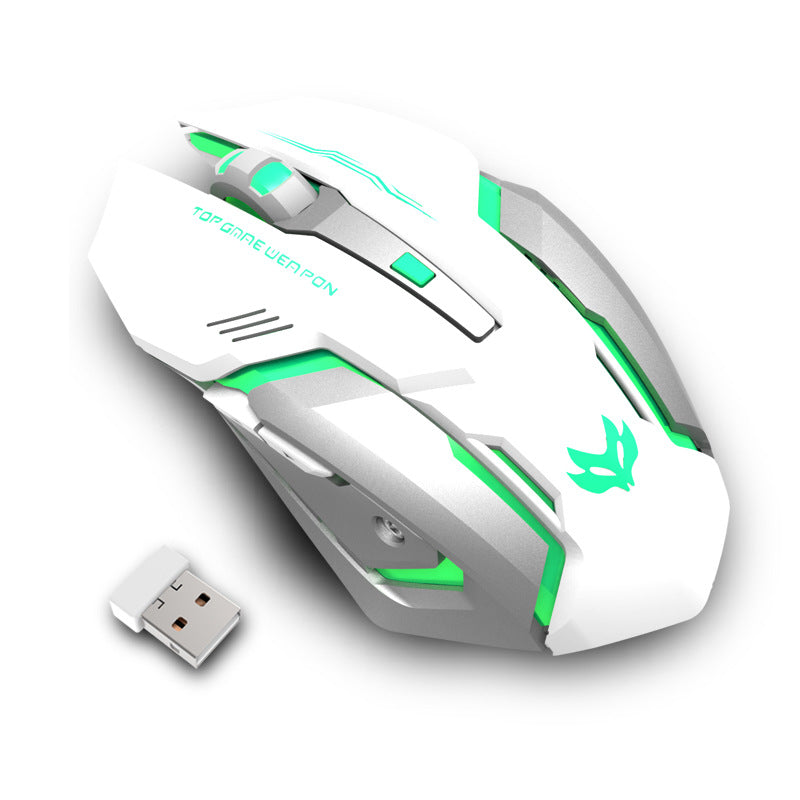 Wireless Charging Silent Gaming Mouse Machinery What Else You Got?