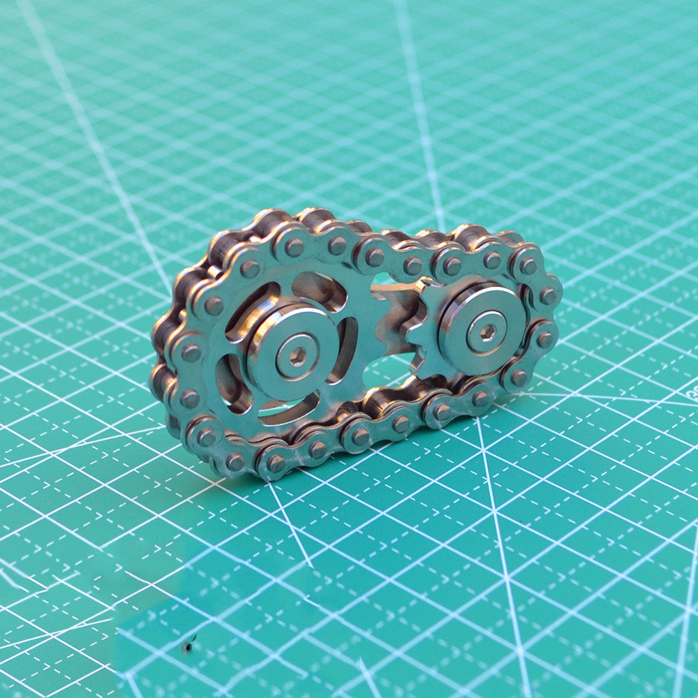 Chain Tooth Flywheel Gyro – Stainless Steel Fidget Spinner What Else You Got?