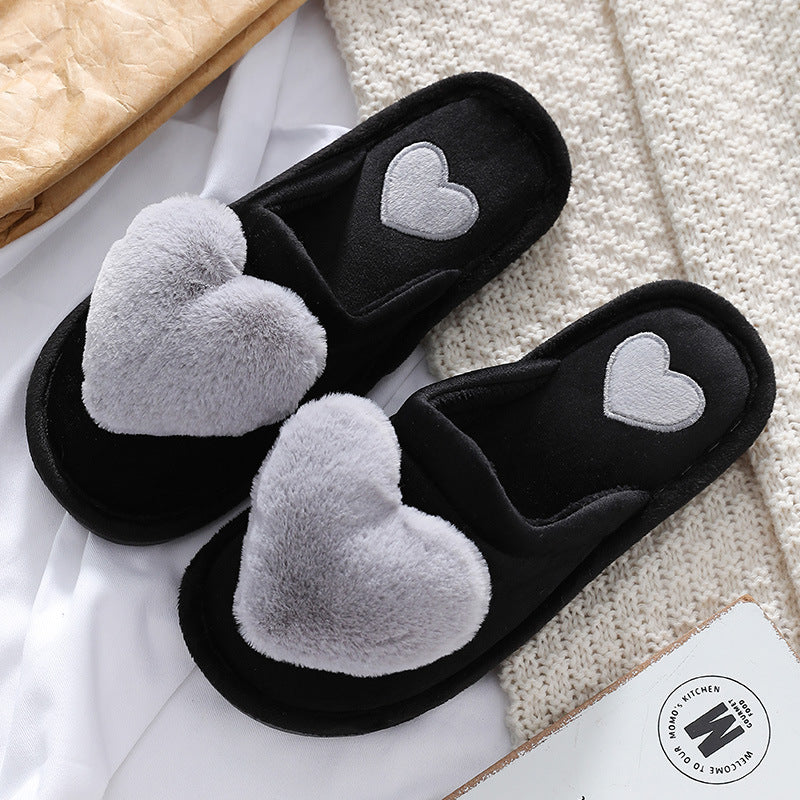 Cute Love Slipper Winter Warm Fluffy Shoes Home Slippers For Valentine's Day What Else You Got?