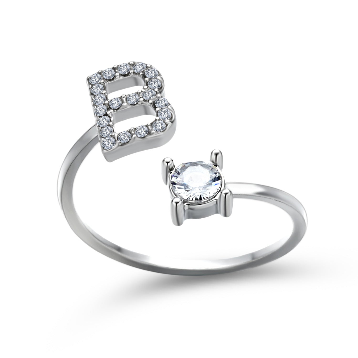 New Design Adjustable 26 Initial Letter Ring Fashion Jewelry For Women Simple Elegant Jewelry What Else You Got?